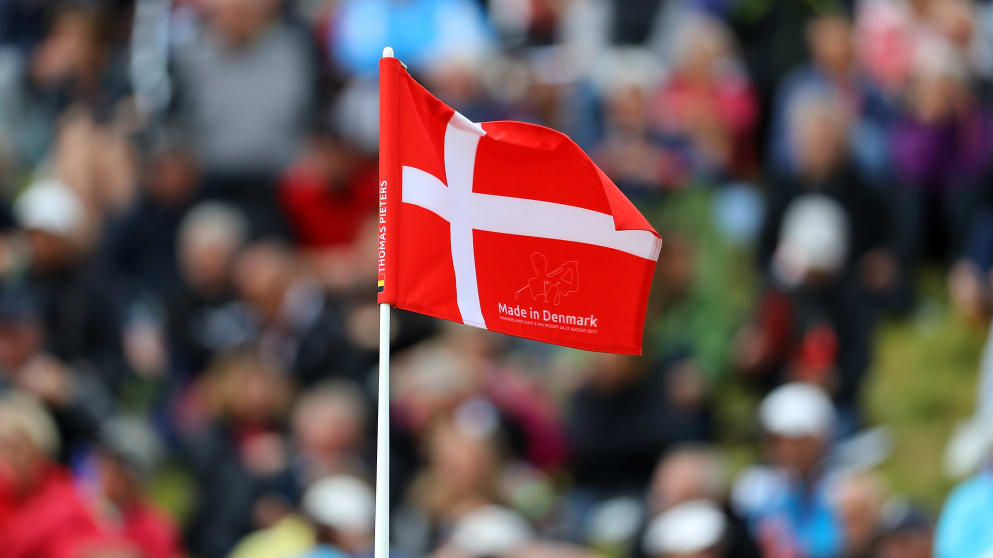 A Made in Denmark flag