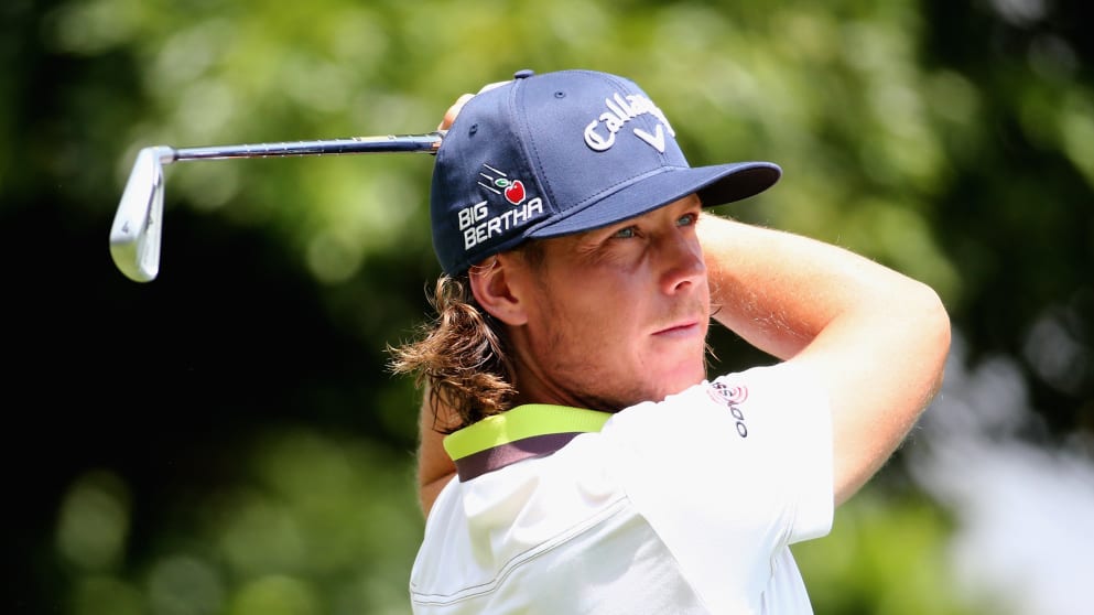 Kristoffer Broberg - making some positive strides on the final day of the Joburg Open