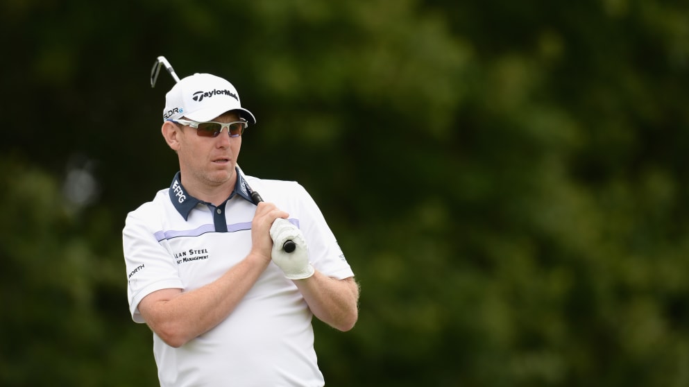 Stephen Gallacher - trying to reignite his Ryder Cup hopes in the Czech Republic