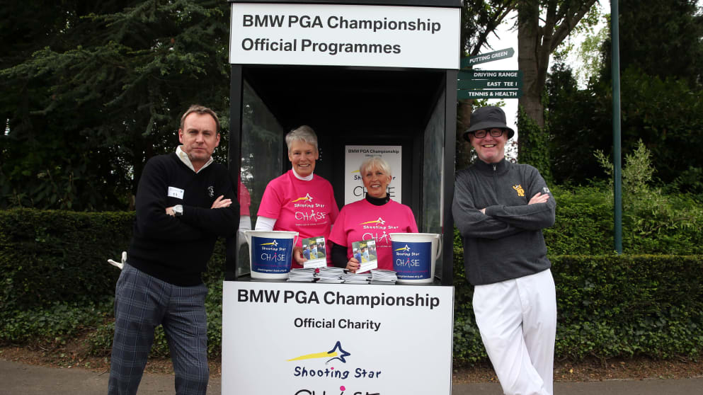 Shooting Star CHASE celebrity patrons Philip Glenister (L) and Chris Evans (R)