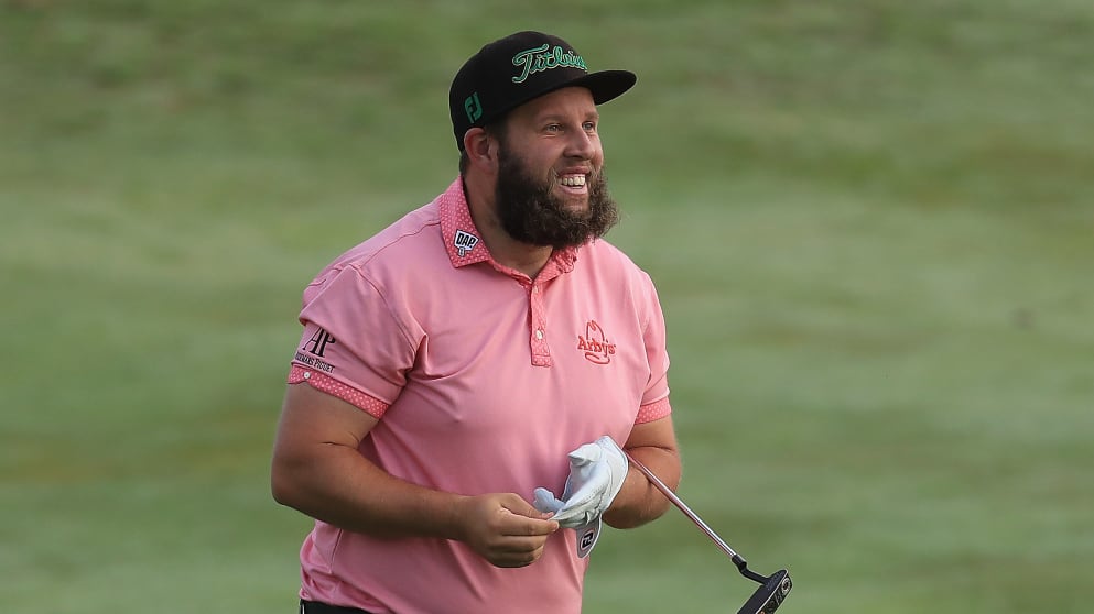 Andrew Johnston at Hills Golf Club