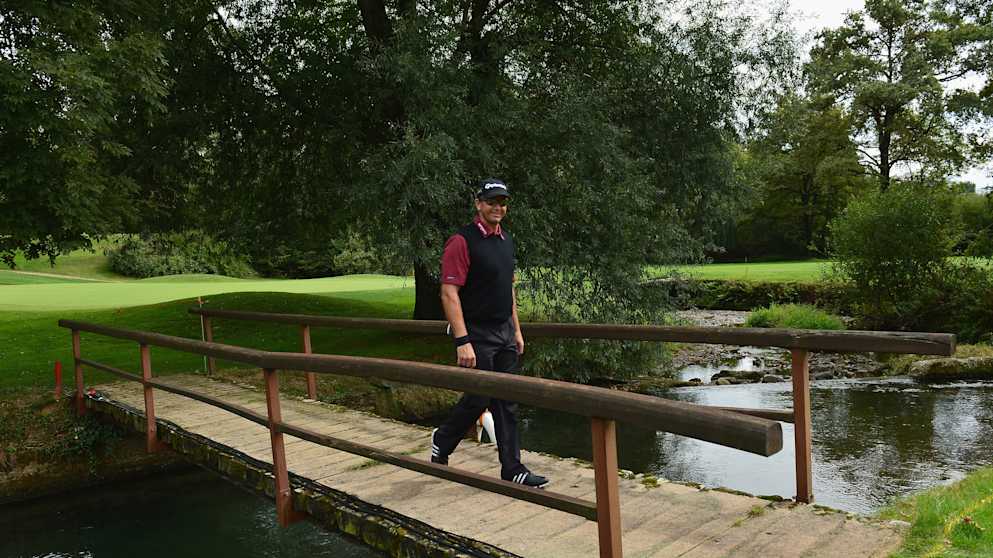 Retief Goosen during the pro-am at the 70° Open d'Italia LINDT