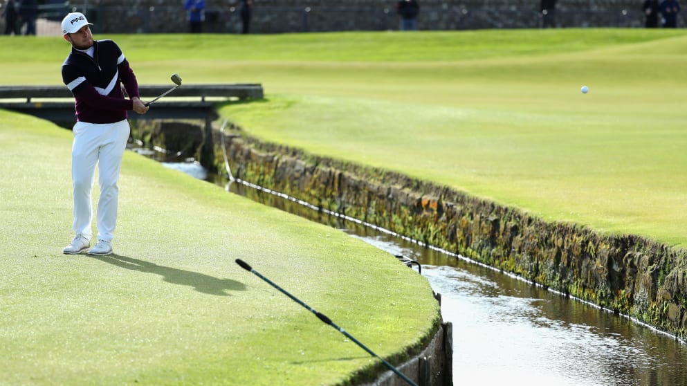 Tyrrell Hatton chips in