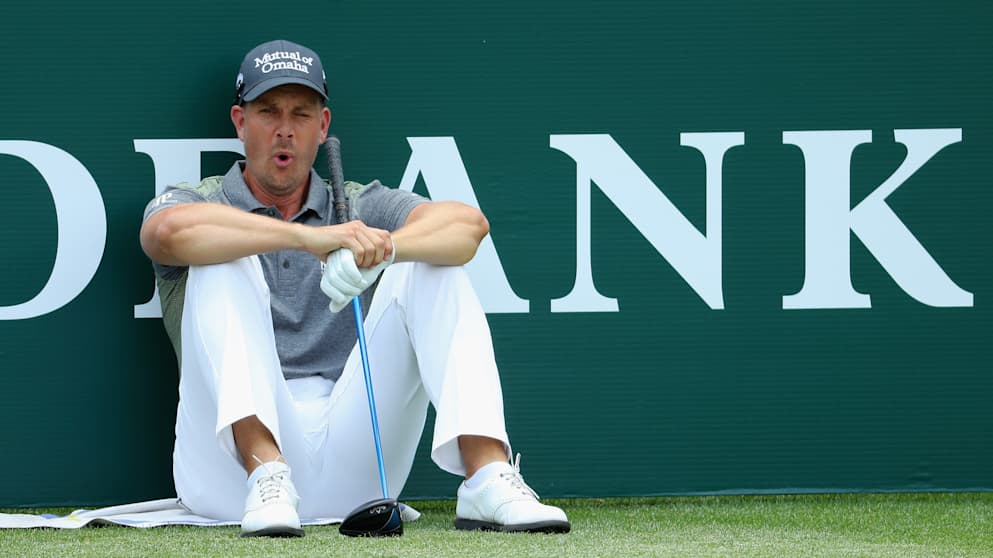Henrik Stenson at the Nedbank Golf Challenge