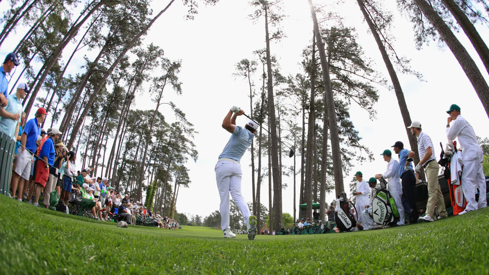Rafa Cabrera Bello on the 17th