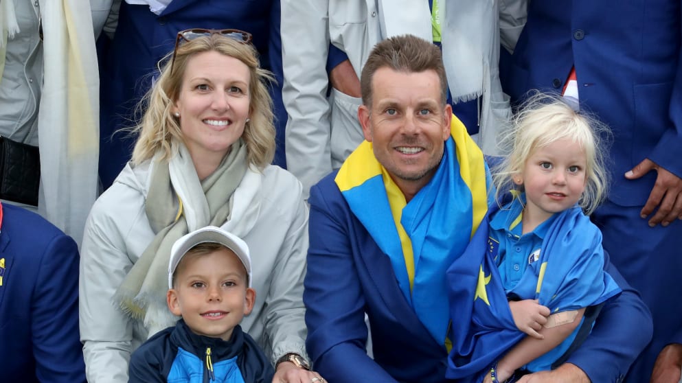 Stenson and kids