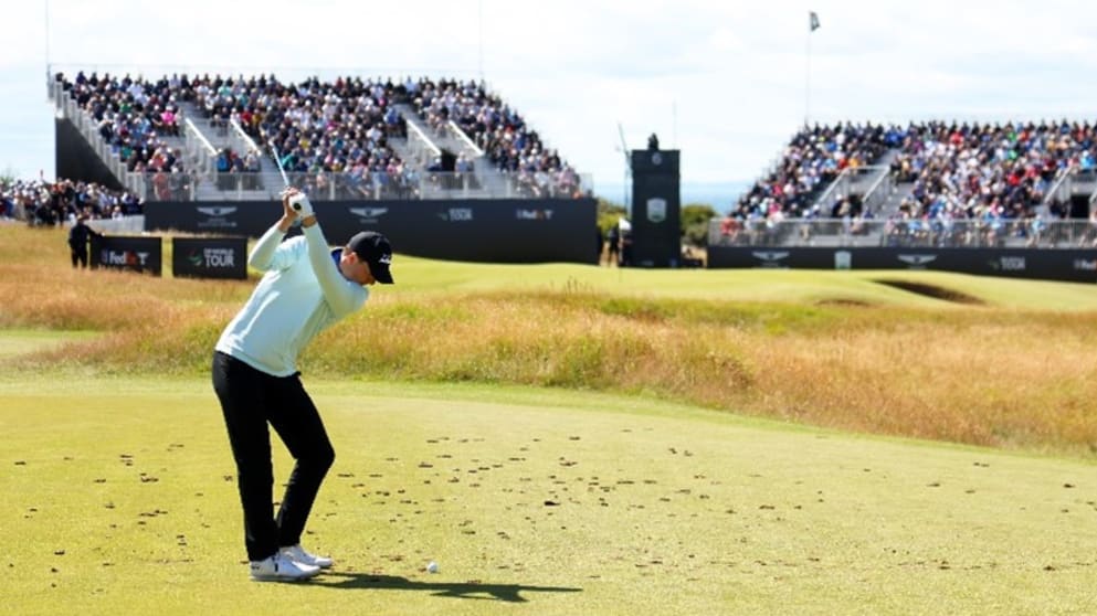 6th hole public grandstand