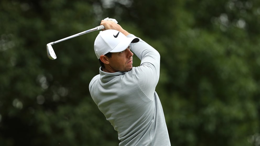 Rory McIlroy at the WGC-HSBC Champions