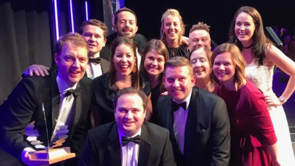 The Aberdeen Standard Investments Scottish Open team lifted a Scottish Thistle Award