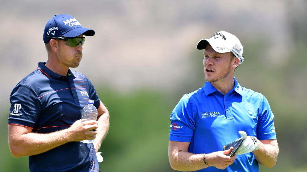 Henrik Stenson and Danny Willett