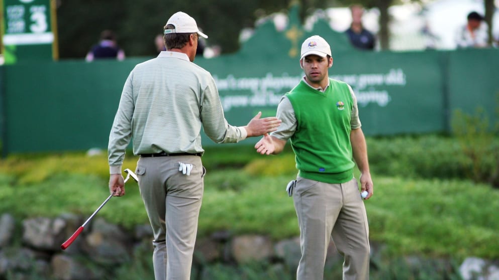 Robert Karlsson and Paul Casey