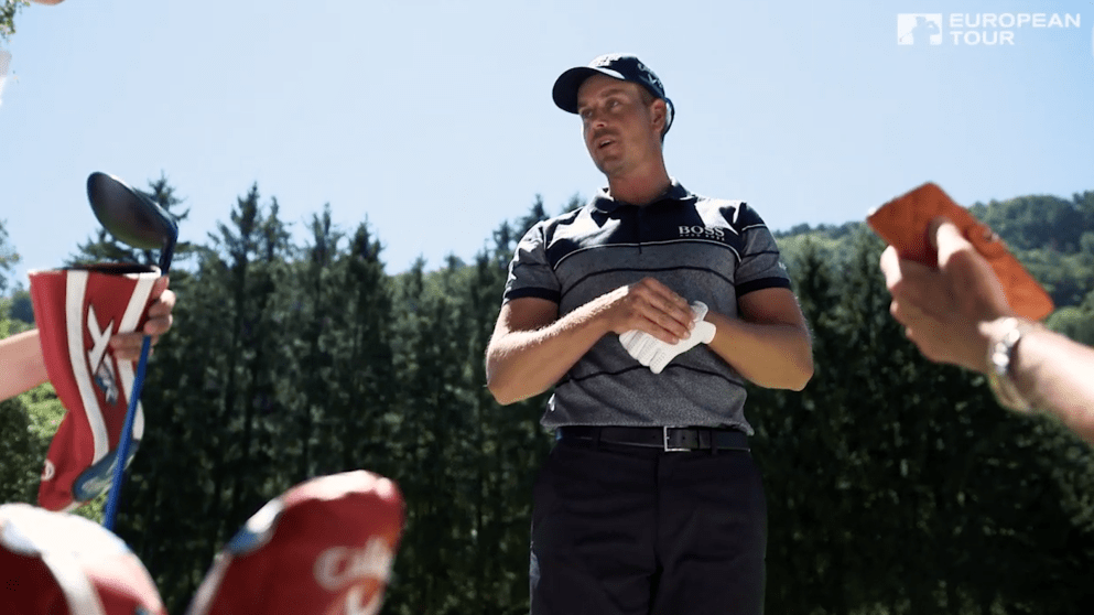 Henrik Stenson at Sergio and Friends in Switzerland