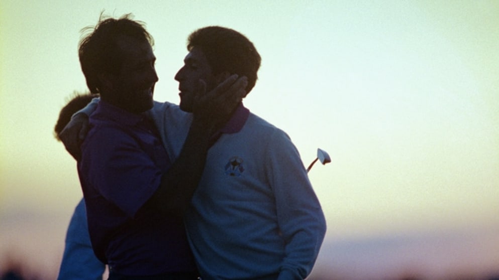 Jose Mara Olazabal and Seve Ballesteros