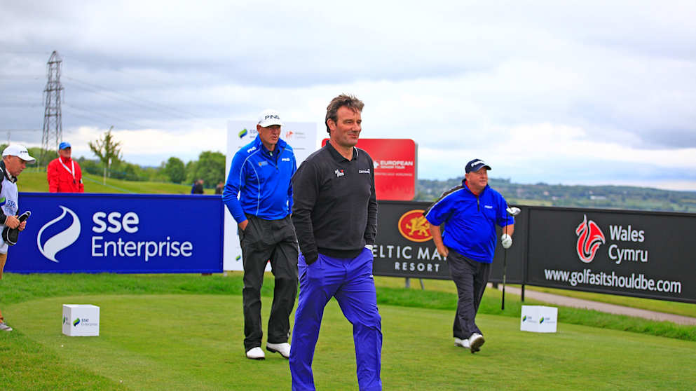 Ian Woosnam, Paul Wesselingh and Peter Fowler 