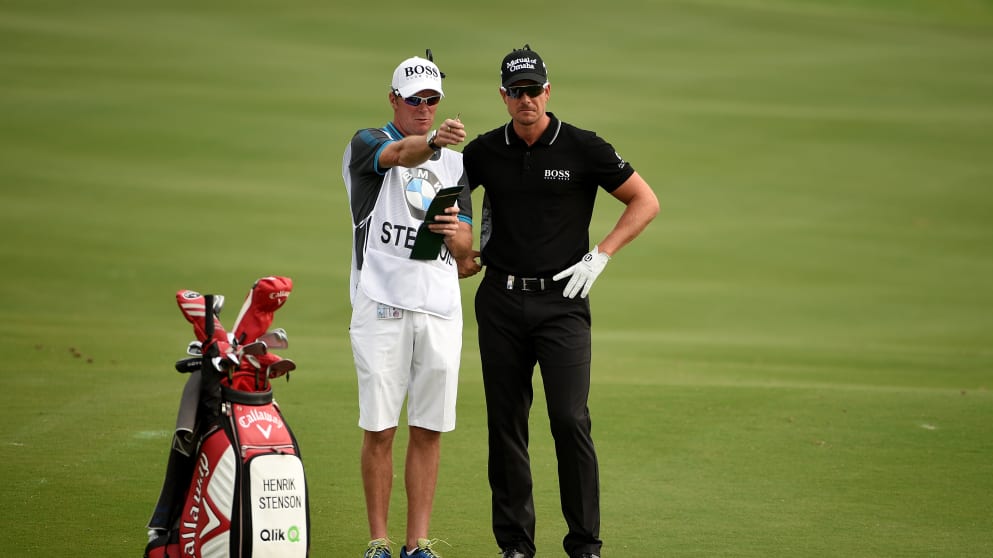 Henrik Stenson and Gareth Lord