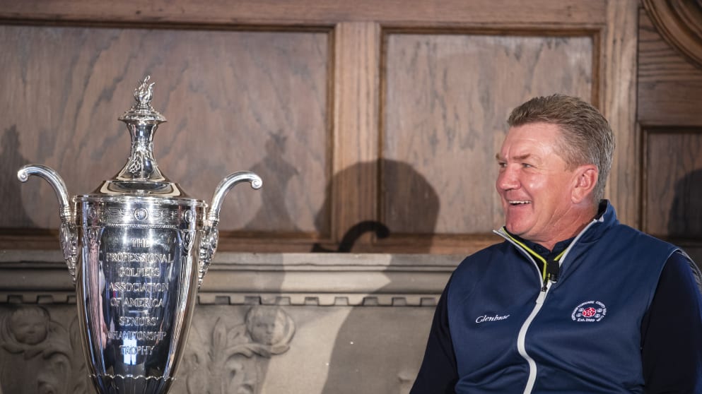 2018 KitchenAid Senior PGA Championship winner Paul Broadhurst