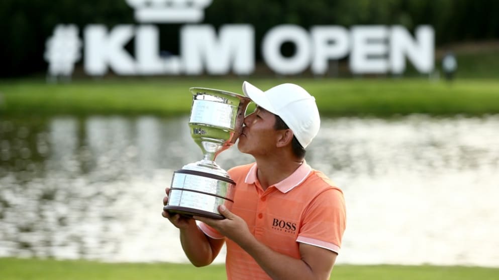 Ashun Wu - the winner of the 2018 KLM Open