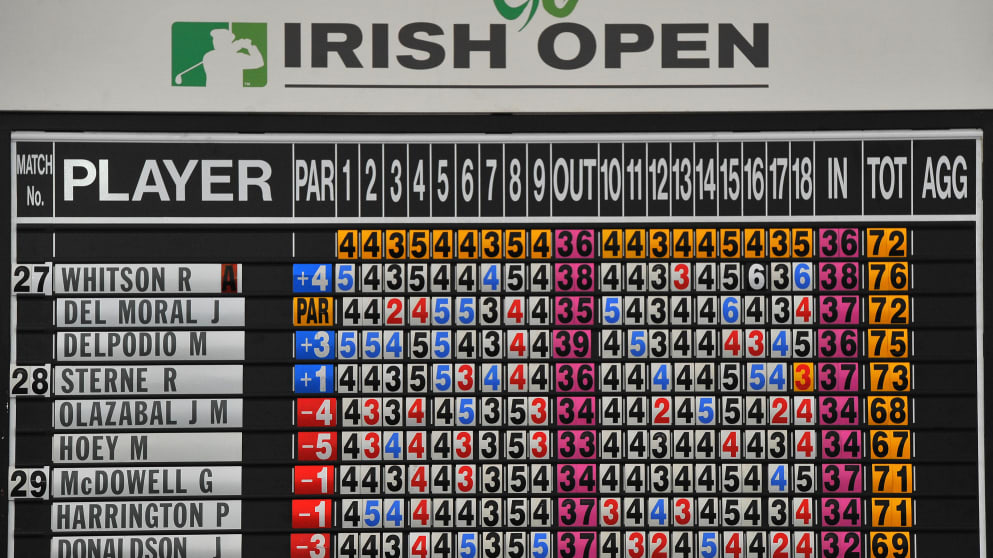 Birdies abound at Irish Open