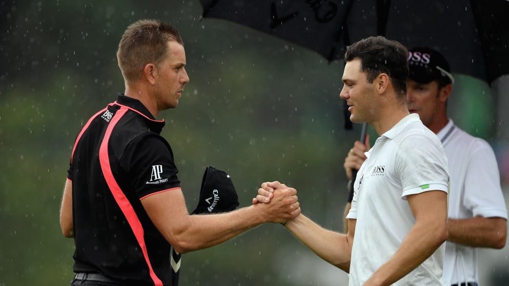 Henrik Stenson and Martin Kaymer