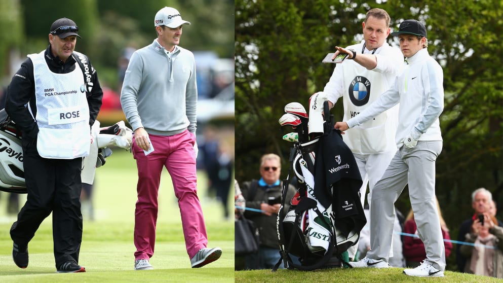 Justin Rose and Niall Horan will be partners in the BMW PGA Championship Pro-Am