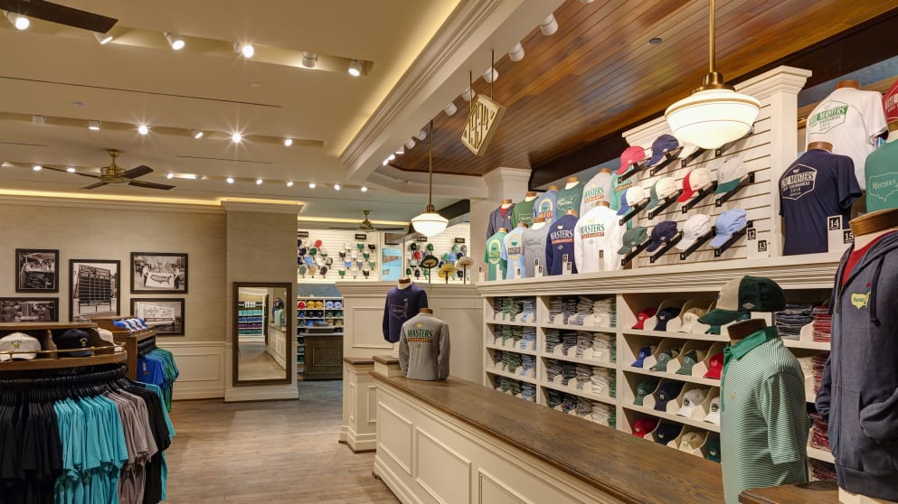 The new Masters Golf Shop