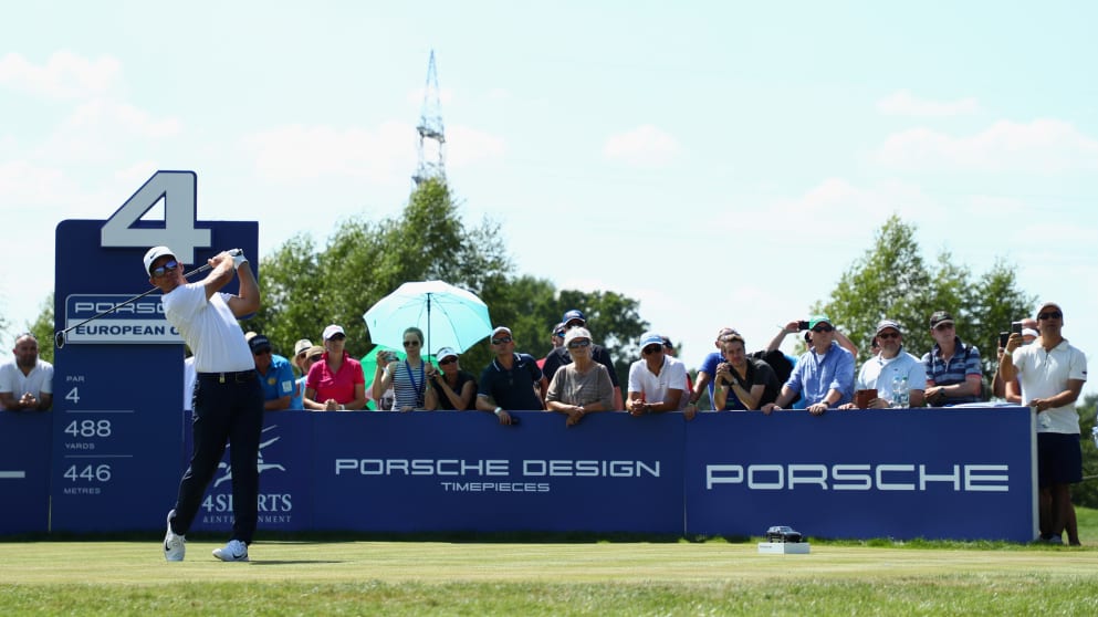 Paul Casey at the Porsche European Open