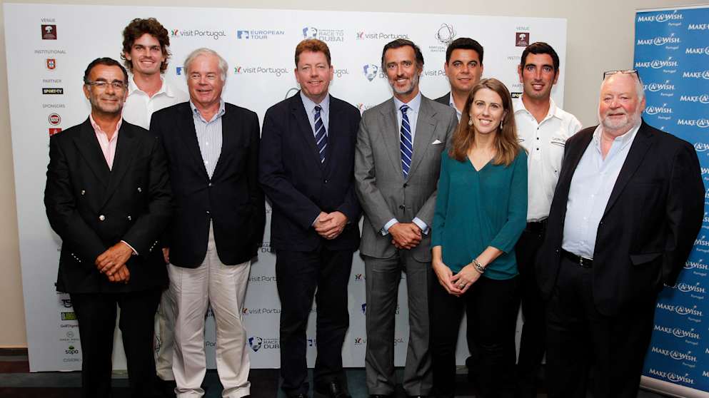 Representatives at the official launch press conference for the 2014 Portugal Masters