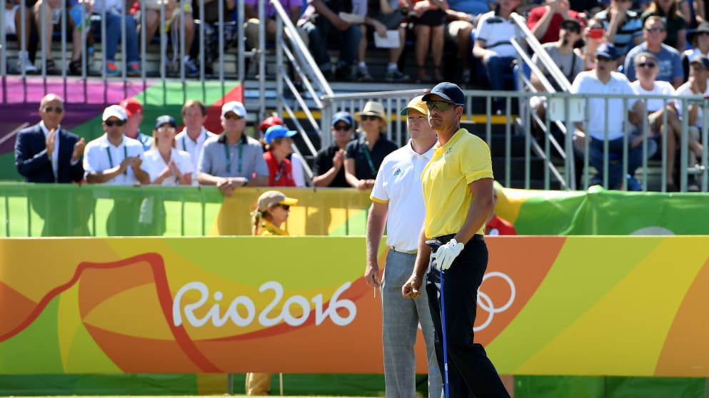 Henrik Stenson and Marcus Fraser