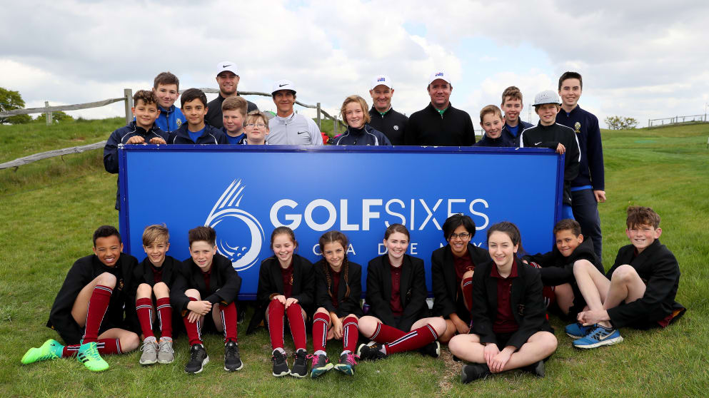 Junior golfers enjoy GolfSixes at Centurion Club