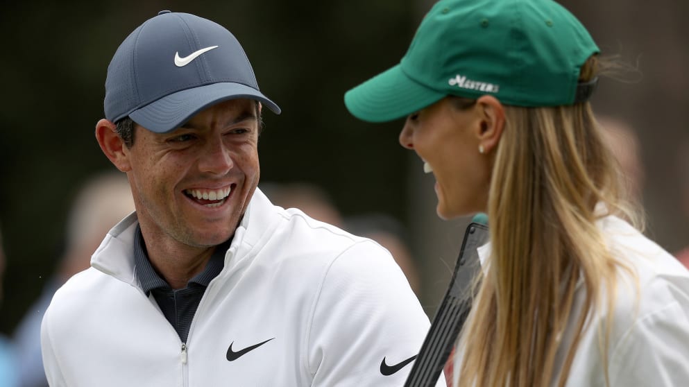 Rory McIlroy and his wife, Erica Stoll