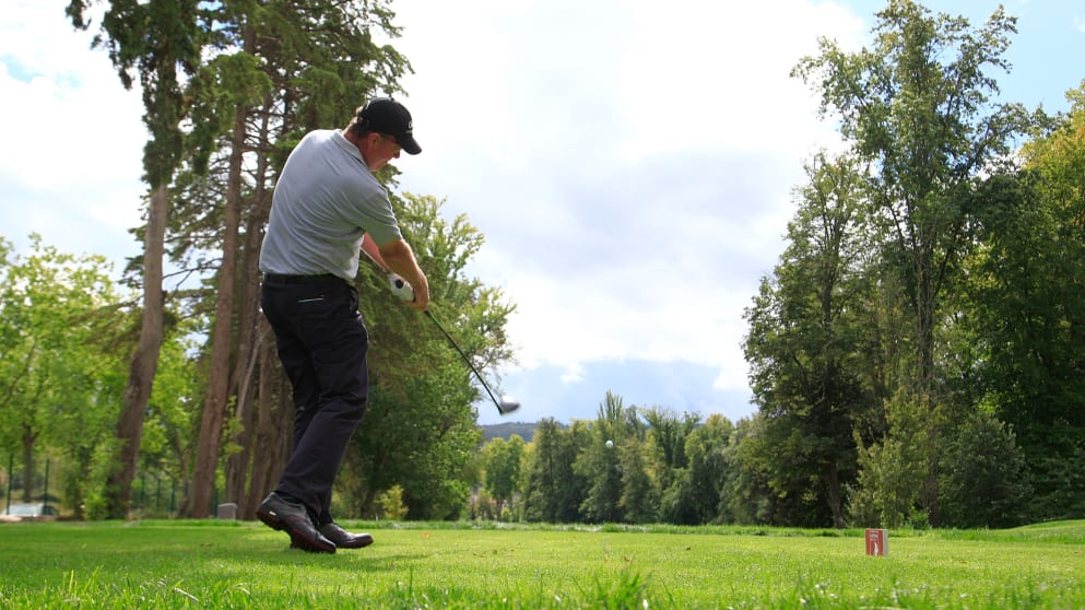 Greg Turner at the Senior Open de Portugal