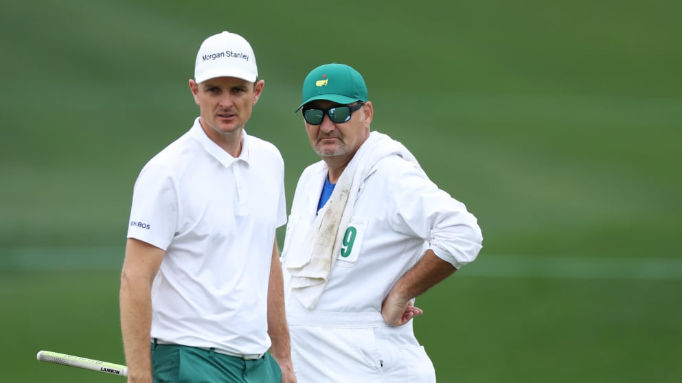 Justin Rose and Mark Fulcher