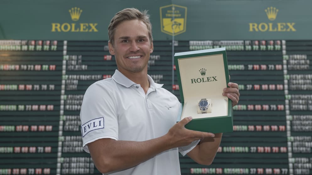 Kim Koivu 2018 Rolex Trophy champion (credit Rolex)