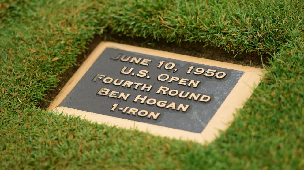 Hogan's plaque