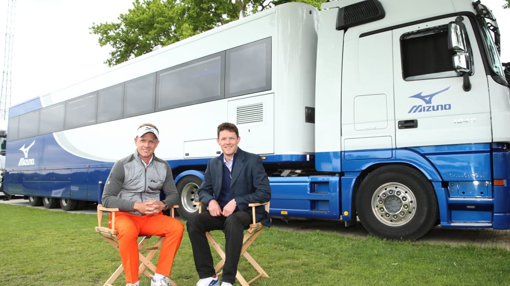 Luke Donald ant Tony Scott