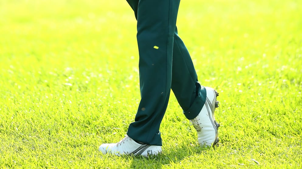 Jbe Kruger on Friday at the BMW SA Open