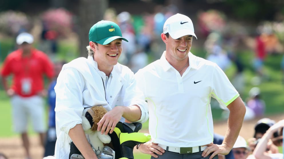 Niall Horan and Rory McIlroy 