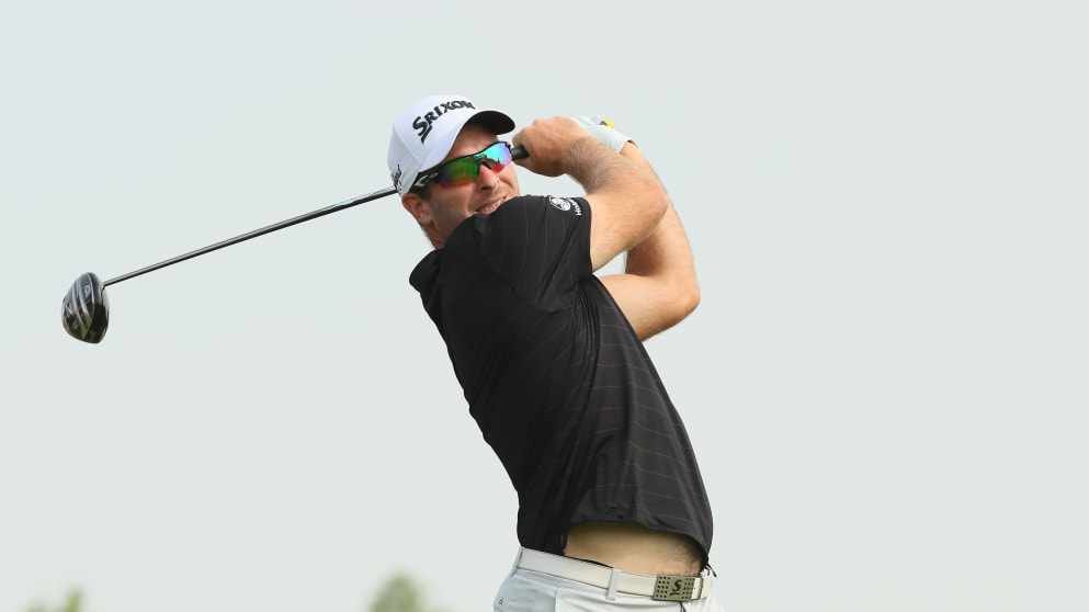 Ryan Fox during the Omega Dubai Desert Classic