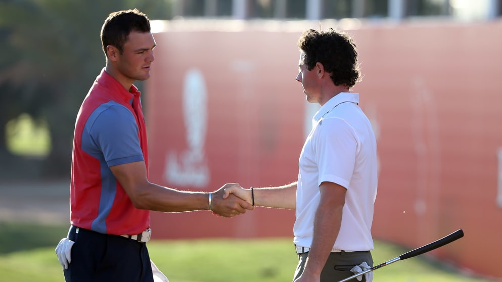 Martin Kaymer and Rory McIlroy
