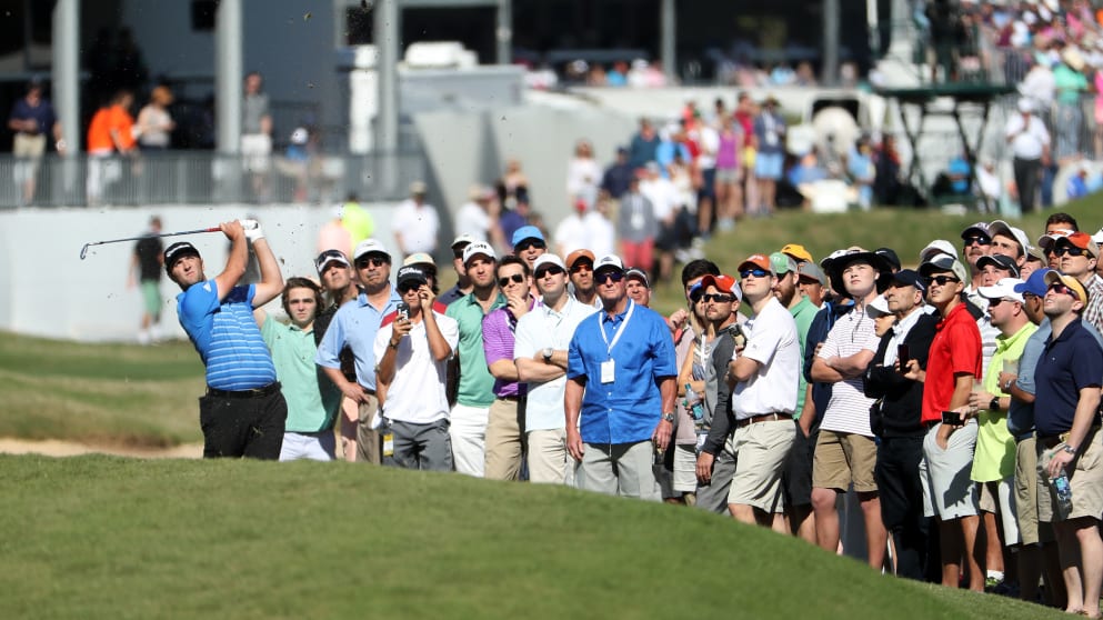 Jon Rahm at the WGC-Dell Technologies Match Play