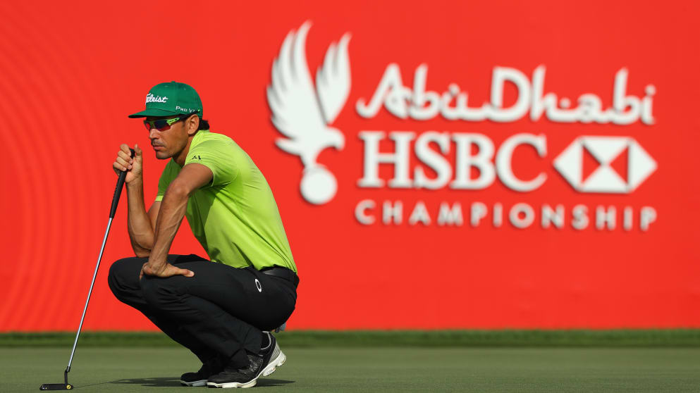 Rafa Cabrera Bello at Abu Dhabi GC