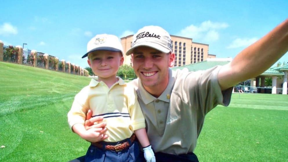 Austin Connelly - when he met Sergio Garcia 18 years ago