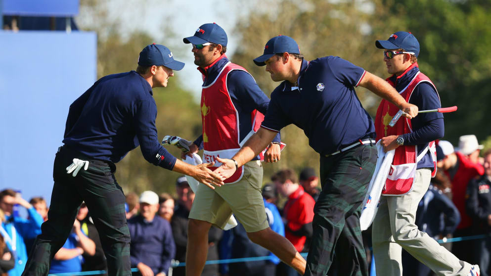 Patrick Reed & Jordan Spieth 