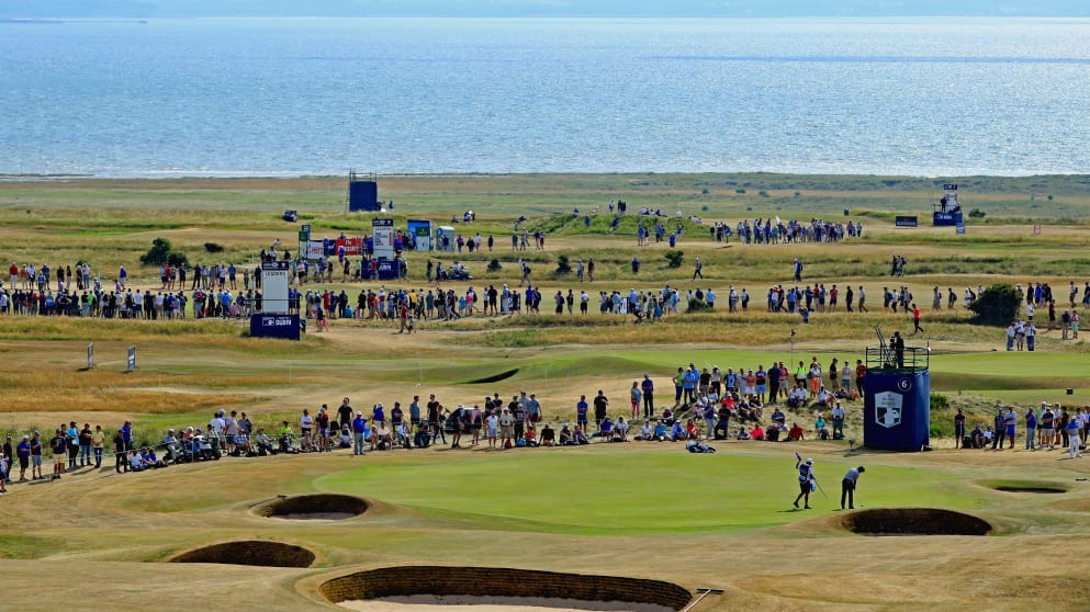 The sixth hole at Gullane