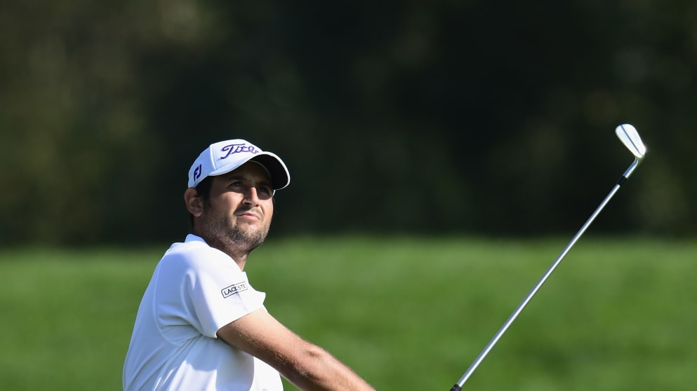 Alex Levy on Saturday at the Porsche European Open