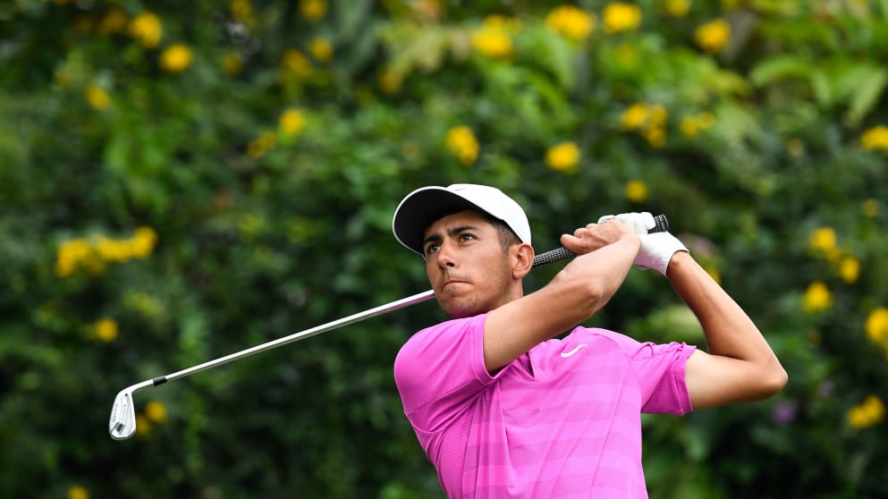 Jack Singh Brar on Day One of the Foshan Open (Richard Catska/sportpixgolf.com)