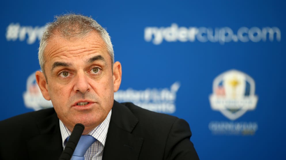 European Ryder Cup Captain Paul McGinley