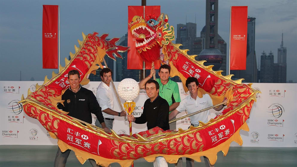 Enter the dragon - stars launch the WGC - HSBC Champions in Shanghai