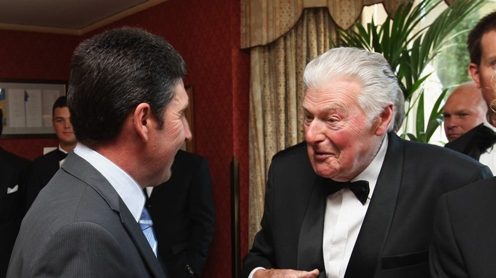 John Jacobs with Jose Maria Olazabal