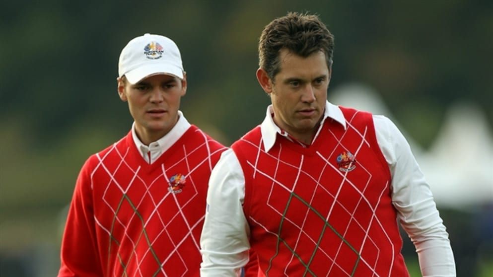 Martin Kaymer and Lee Westwood
